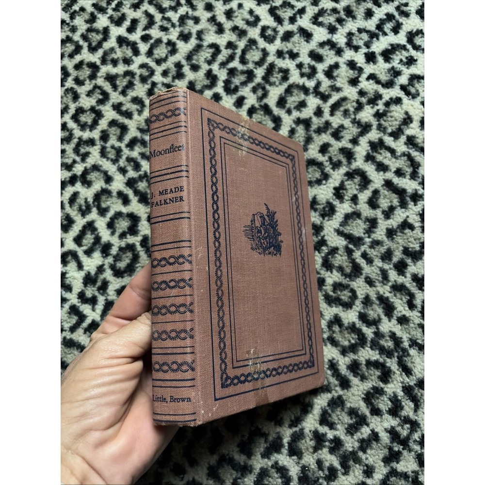 Moonfleet J Meade Falkner HC Book 15th Printing‎ 1940s Little Brown Kredel Illus